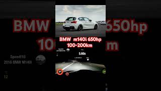 BMW m140i 650hp 100200km dragy test [upl. by Anytsirk225]