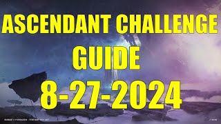 Destiny 2  Ascendant Challenge Guide and Location 7162024 [upl. by Aicillyhp]