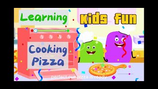 Fun Cooking for Kids Learn to Make Pizza Burgers and Cupcakes [upl. by Gracie]