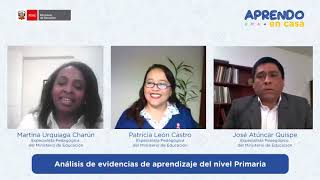 Cómo realizar el análisis de evidencias de aprendizaje en el nivel primaria DIFODS MINEDU [upl. by Dael]