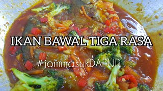 IKAN BAWAL TIGA RASA MUDAH [upl. by Swiercz]