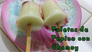 Paletas de Pepino Con Chamoy [upl. by Shauna]