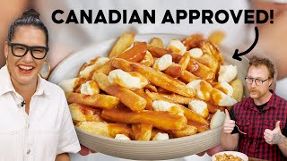 Classic Poutine Decoded… crispy fries gravy and curds 🇨🇦 Marion’s Kitchen [upl. by Alarick]