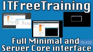 Windows 2012 Full Minimal and server core interfaces [upl. by Argela331]