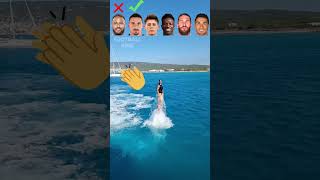 Neymar VS Zlatan VS Guler VS Vini Jr VS Ramos VS Ronaldo Crazy Water Challenge🤪 [upl. by Tunnell]