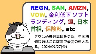 米国株への影響が考えられるニュースヘッドラインを聞き流し【20240927】 [upl. by Haldis]