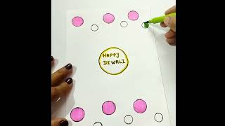 White paper diwali card beautiful card diwali card 💡idea [upl. by Evets]