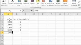 Calculate IRR using Excel [upl. by Berlinda]