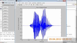 1 Voice Identification and Recognition System Project in MATLABavi [upl. by Aigil]