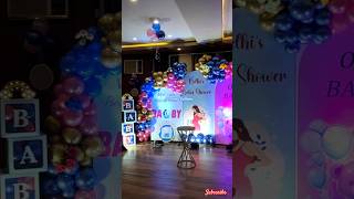 Baby shower decor ideas balloon baby shower shorts ytshorts ishwaraballoon dil tu jaan tu [upl. by Ahsytal666]