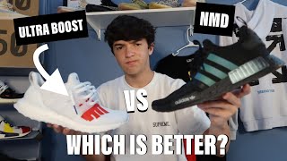 WATCH BEFORE YOU BUY UltraBoost vs Nmd R1 V1 [upl. by Kwasi]