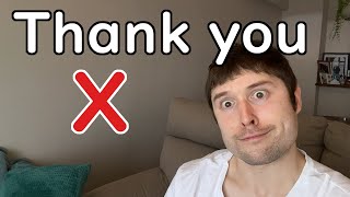 英語ネイティブはThank you使わないのか [upl. by Eceinaj]