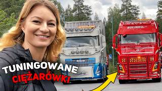 TUNINGOWANE CIĘŻARÓWKI w Finlandii TUNING TRUCKS in Finland POWER TRUCK SHOW [upl. by Issac]