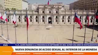 Dan a conocer nueva denuncia de acoso sexual y hostigamiento laboral al interior de La Moneda [upl. by Hufnagel]