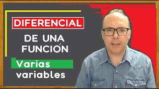 Cálculo de la diferencial funciones de varias variables [upl. by Daphna]