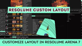 Resolume Custom Layout  Layout Resolume Arena  resolume arena basics resolume videomapping [upl. by Ynnob]