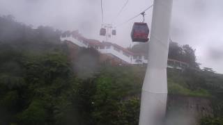 Genting Highlands Awana Skyway Gondola Cable Car Awana to Sky Avenue Ascend [upl. by Aneek]