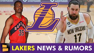 Los Angeles Lakers Rumors Trade For Jonas Valanciunas Lakers Sign A Big Man In NBA Free Agency [upl. by Ilesara]