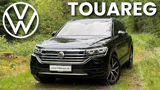 VW Touareg RLine 2019  30 V6 TDi 286 HP  POV Review [upl. by Nosreip]