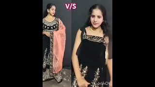 Lehenge ko transfer Kiya ek dress mein hack lehengesadress fhasion hack 😱🤯👗 OMG [upl. by January]