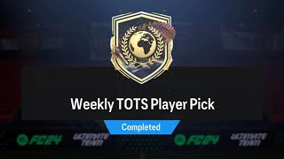 EA SPORTS FC 24 FC24 UT SBC weekly TOTS Player pick 87Rated squad [upl. by Descombes]