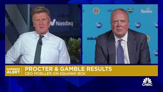 PampG CEO Jon Moeller on Q1 results sales growth and China demand [upl. by Corydon]