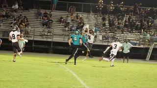 Nathan Merriman Sunlake WR big catch vs Wiregrass Ranch 4 Star Clemson Commit [upl. by Lindie]