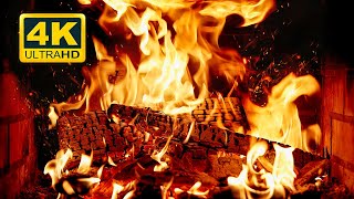 🔥 Cozy Fireplace 4K 12 HOURS Fireplace with Crackling Fire Sounds Crackling Fireplace 4K [upl. by Isbel]