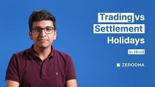 Stock Market mein Trading aur Settlement holiday kya hota hai [upl. by Rudich]