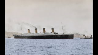 4K 60fps colorized Titanic1912 Only existent footage [upl. by Libna]