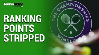 Tours Strip Wimbledon of Ranking Points Leaving Players Divided [upl. by Ardnoid]