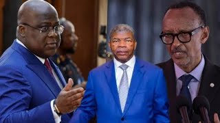 0812🛑URGENT PROCESSUS DE LUANDA TÊTE a TÊTE ENTRE KAGAME ET FATSHILA RDC REFUSÉ TOUS NÉGOCIATION [upl. by Neiv212]