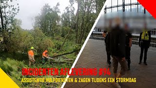 Assistentie hulpdiensten amp Zagen tijdens een stormdag  Incidentenbestrijders 94 [upl. by Ayanet]