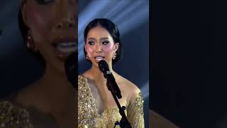 WOW Chrystel Correos Nailed Final QampA Portion Miss Planet International 2024 Philippines [upl. by Iew]