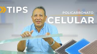 TIPS PARA POLICARBONATO CELULAR [upl. by Yrag]