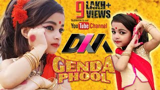 GENDA PHOOL  Badsha  Boro Loker Beti Lo Lomba Lomba Chul  Children Dance Video by Diva [upl. by Ennovyhs]