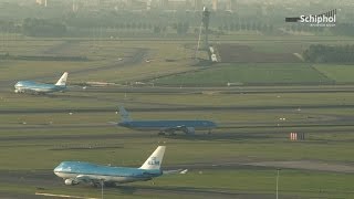 The runway system of Schiphol How does it work [upl. by Lynus248]