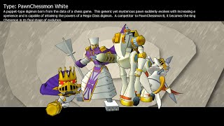 PawnChessmon White 45  Digimon Masters Online [upl. by Terti]