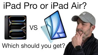 Let’s compare the 2024 iPad Pro and iPad Air Which should you get [upl. by Bay]