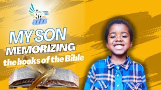 My Son Memorizing The Books of The BibleBe encouraged to Teach Children to Do The Same bible [upl. by Michal]