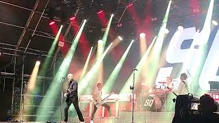 Status Quo LAST EVER LIVE SONG quotBurning Bridgesquot  Taunton Vivary Park 23082024 [upl. by Acinomad]