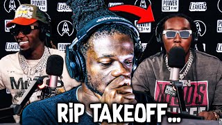 RIP TAKEOFF  Migos LA Leakers Freestyle REACTION [upl. by Aeret]