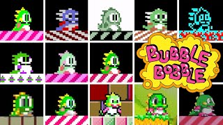 Bubble Bobble  Versions Comparison HD 60 FPS [upl. by Desdamona]