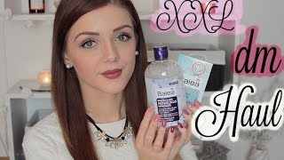 XXL DM HAUL ❤ November 2015  REVIEW  BALEA MIZELLENWASSER  neue Tricks GEGEN PICKEL [upl. by Edwyna]