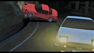 Initial D épisode 2  Stage 4 HD  VF [upl. by Arriek]