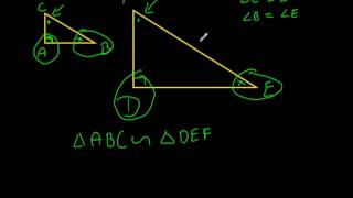 Gelijkvormige driehoeken herkennen [upl. by Bunns631]