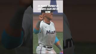 Primer Out en grandes ligasmlb baseballmlbtheshowbeisbolgamingdelamanoconlagente [upl. by Layor849]