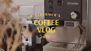 ☕️ Beginner Coffee Workflow ☕️  Rancilio Silvia with PID  January 2023 🌱 [upl. by Yerg]