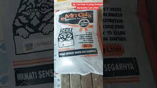 Mr Cat Pasir Kucing Gumpal Bentonite Cat Litter fyp pasirkucing GratisOngkirRP0 [upl. by Marek]