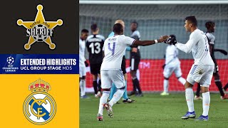 Sheriff vs Real Madrid Extended Highlights  Group Stage  MD 5  CBS Sports Golazo [upl. by Nileek]